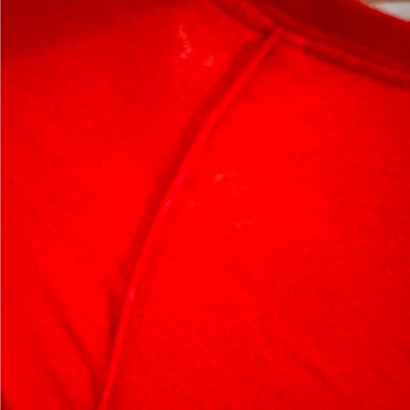 Alternative Eco Tru red.  long sleeve tee, red hat emblem added - Picture 4 of 5